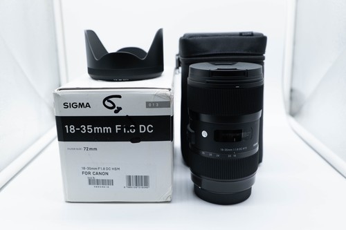 Sigma 35mm 8 - 18-35mm, f1.8