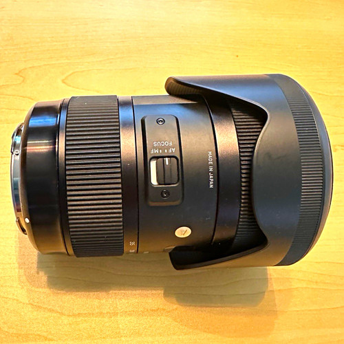 Sigma 35mm 8 dc - 18-35mm, f/1.8