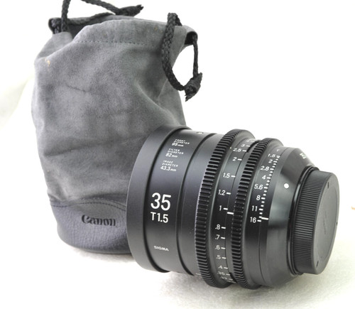 Sigma cine 5 ff high - sigma, t1.5
