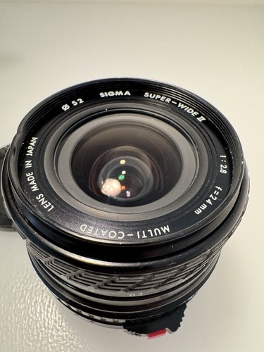 Obiettivo sigma 24mm - obiettivo,